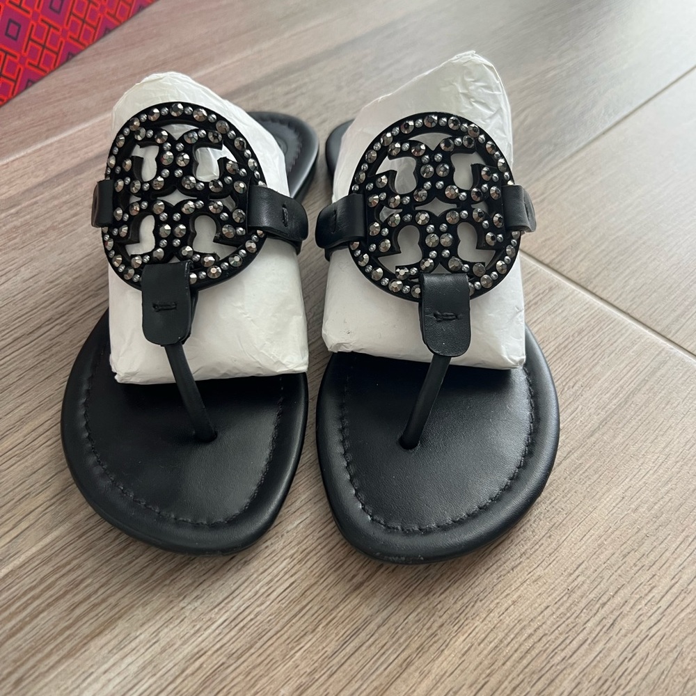 Tory Burch Embellished Miller sandals